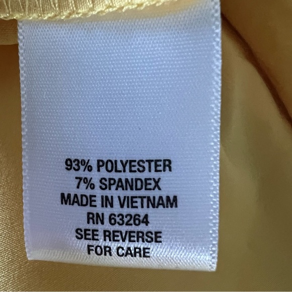 db Sunday‎ Dressbarn Lightweight Yellow Pants - Picture 7 of 8